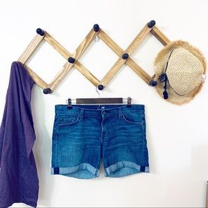 7 For All Mankind Rolled Hem Shorts Size 29